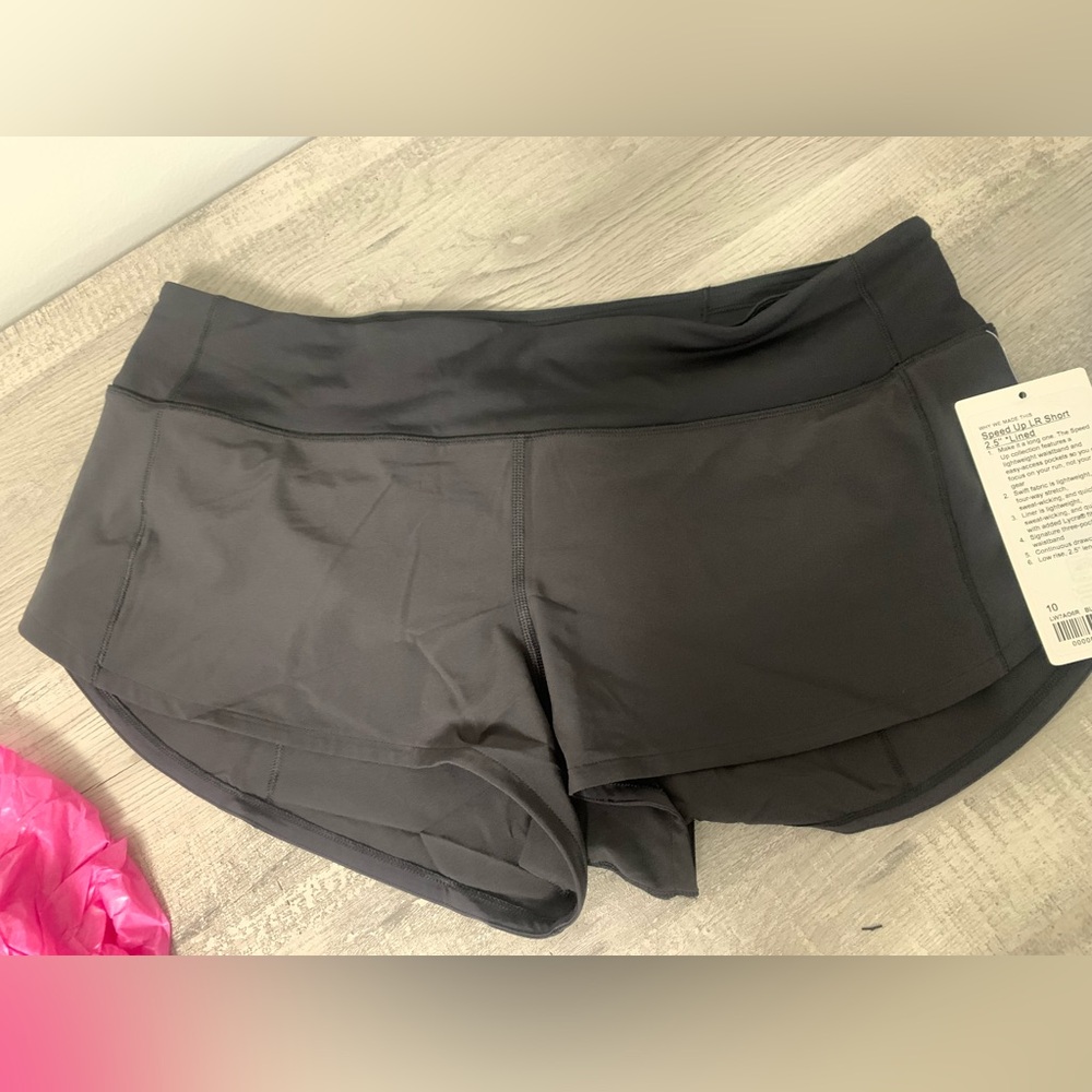 Black Lululemon shorts